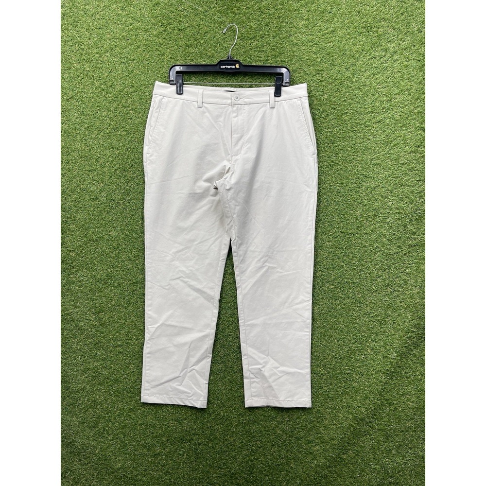 Vineyard Vines OTG Pants Mens 34x30 On The Go Performance Chino Khaki Dress